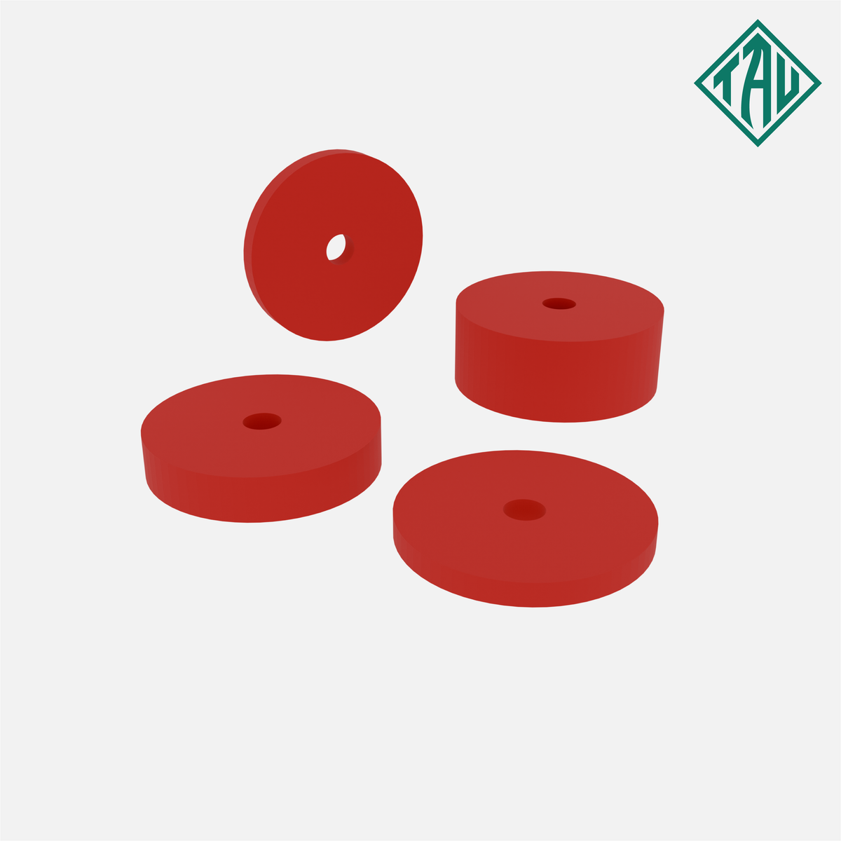 TAU Karting Seat Fitment Washers (8mm / 50mm)