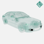 Air Intake Funnel for BMW E46 [M-Tech 2 Bumper Sedan/Touring / Keeps Foglight]