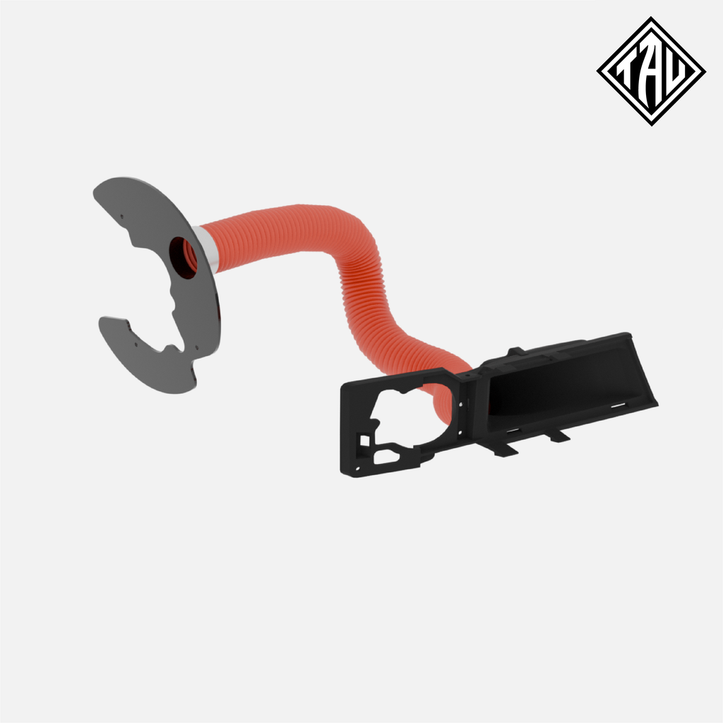 Front Brake Cooling KIT for BMW E90/91 [Pre-LCI M-Tech Bumper]